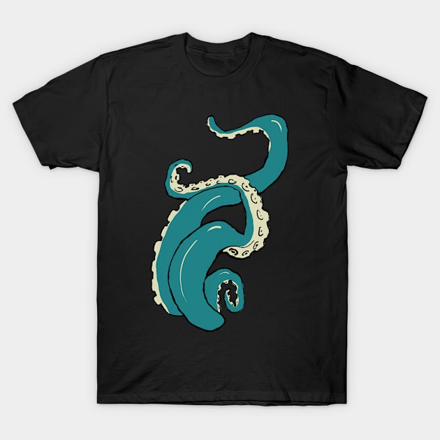 octopus tentacles (7) T-Shirt by MentalTich